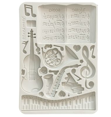 Stamperia - A5 Silicone Mould - Music