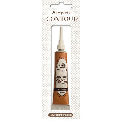 Stamperia - Create Happiness - Contour Liner - 20ml - Old Gold