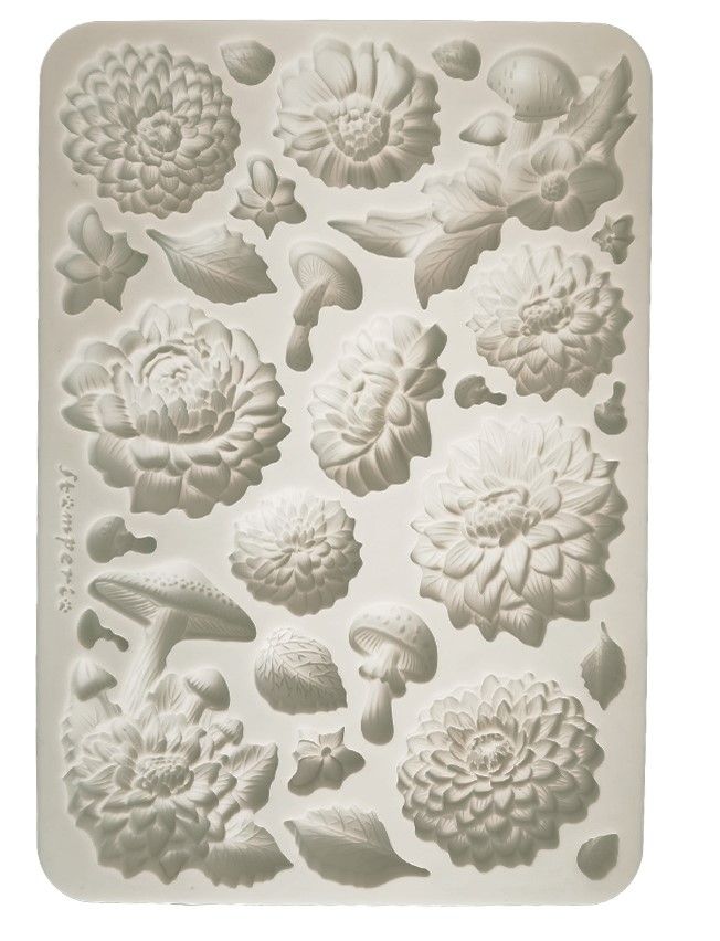 Stamperia - Master of Magic by AntonisTzanidakis - A5 Silicone Mould - Peony