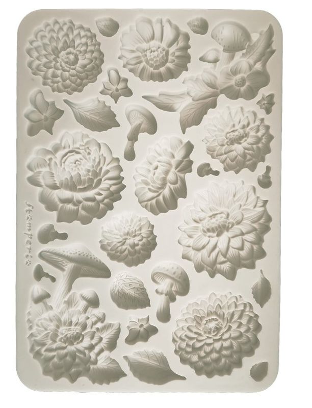 Stamperia - Master of Magic by AntonisTzanidakis - A5 Silicone Mould - Peony