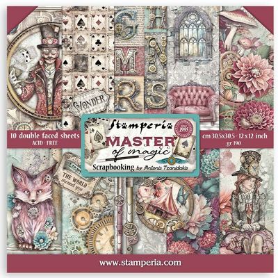 Stamperia - Master of Magic - 12"x12" Double-sided Paper Pad