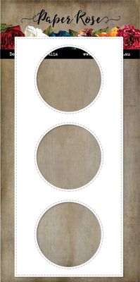 Paper Rose - Metal Cutting Die - Slimline Card Creator 2