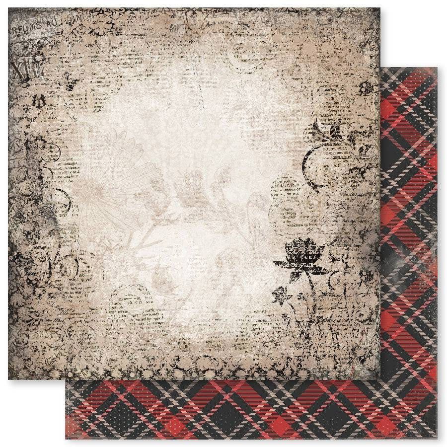 Paper Rose - 12&quot;x12&quot; Double-sided Paper - Amberley Grove - D