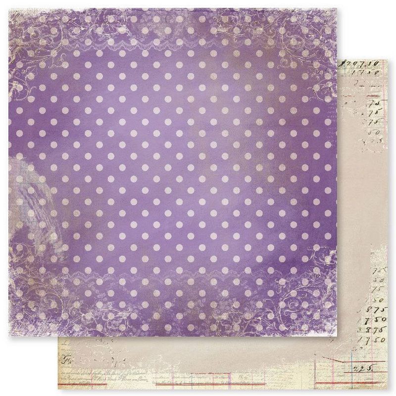 Paper Rose - 12&quot;x12&quot; Double-sided Paper - Abigail Lane - B