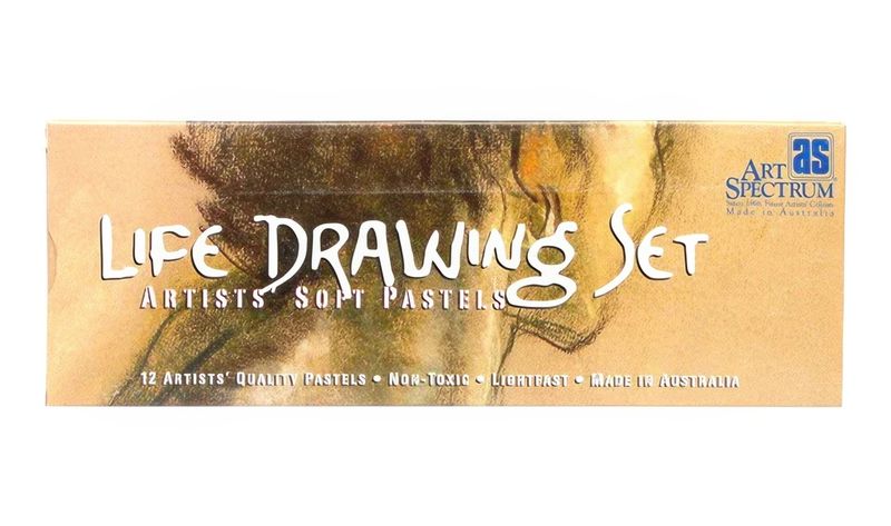 Art Spectrum - Round Soft Pastels - Set 12 - Life Drawing
