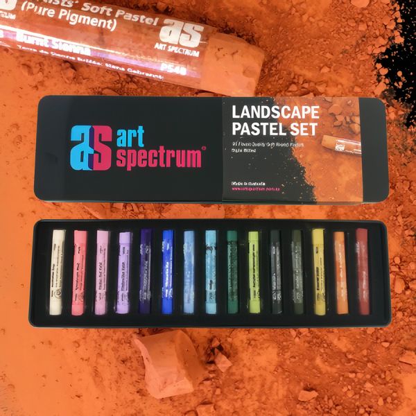 Art Spectrum - Round Soft Pastels - Set 15 - Landscape