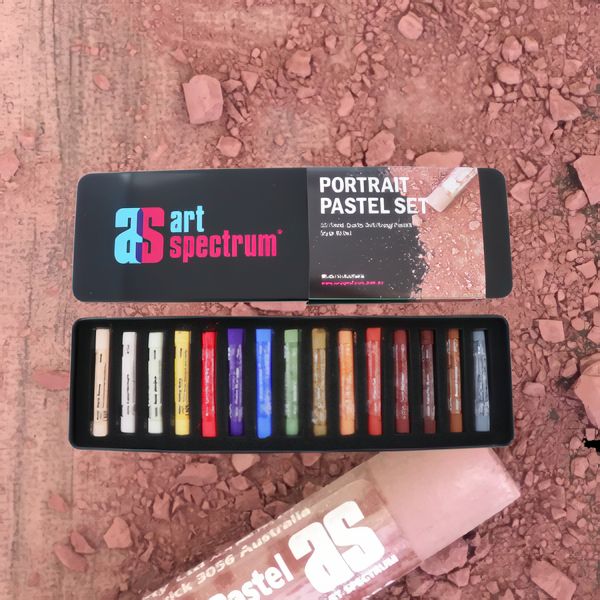 Art Spectrum - Round Soft Pastels - Set 15 - Portrait