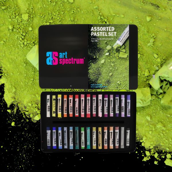 Art Spectrum - Round Soft Pastels - Set 30 - Assorted
