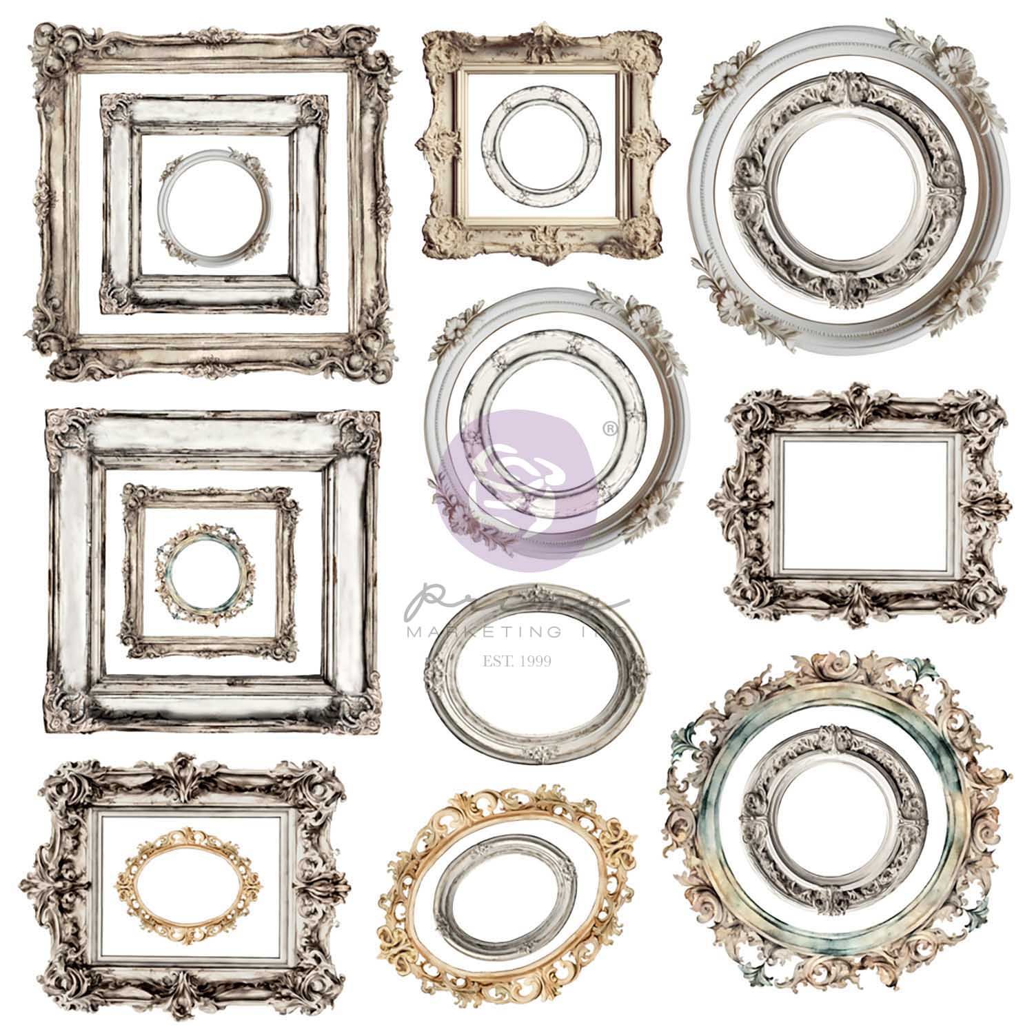 Prima Marketing - Return to Wonderland - Ephemera - Vintage Frames
