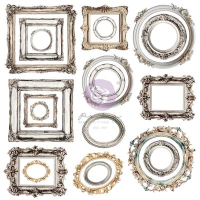 Prima Marketing - Return to Wonderland - Ephemera - Vintage Frames