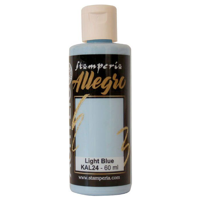 Stamperia - Allegro Acrylic Paint - 60ml - Light Blue