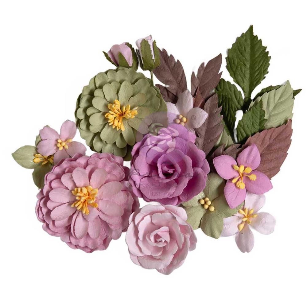 Prima Marketing - Paper Flowers - Serene Petals - Meadow Bouquet
