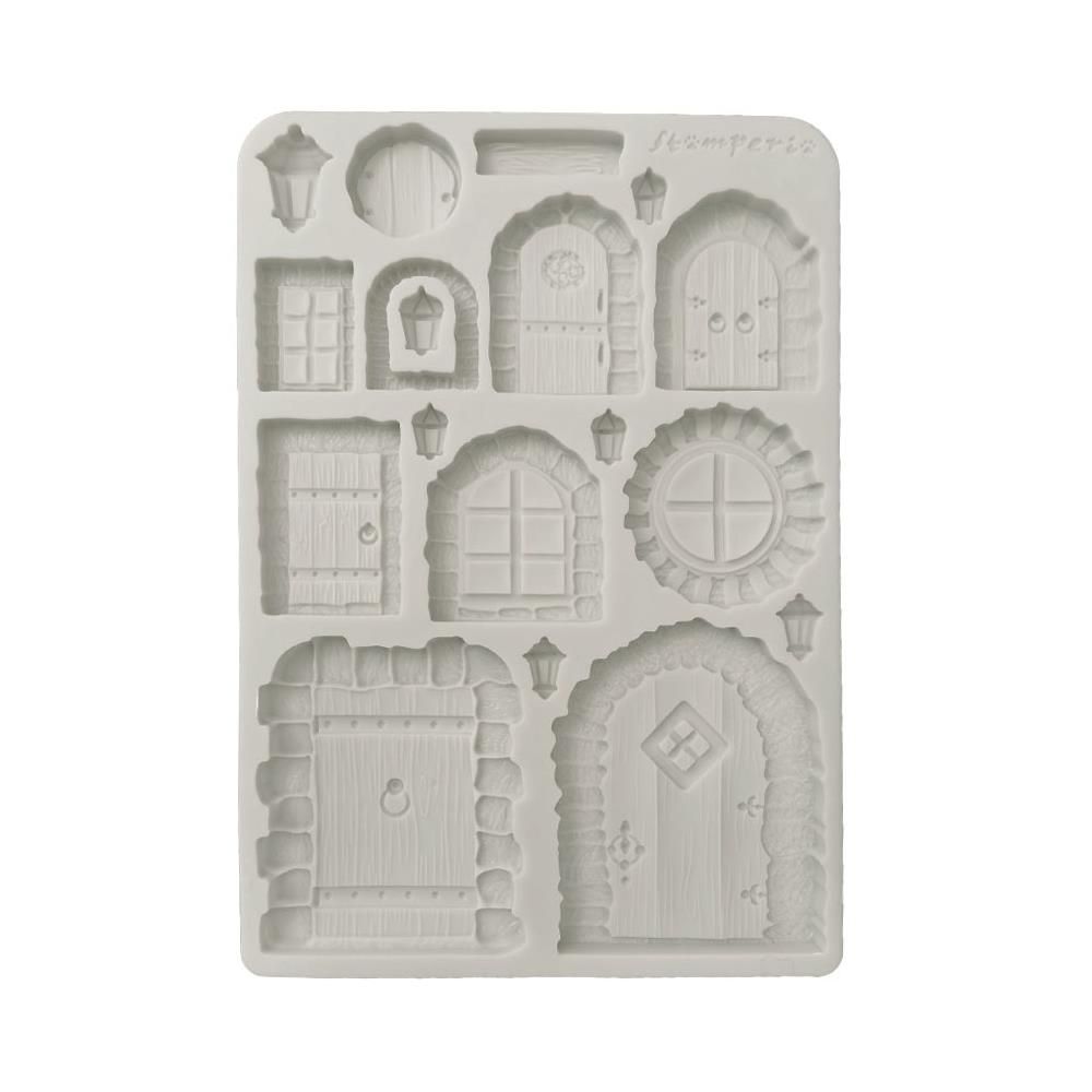 Stamperia - Hidden Grove - A5 Silicone mould - Door and Window
