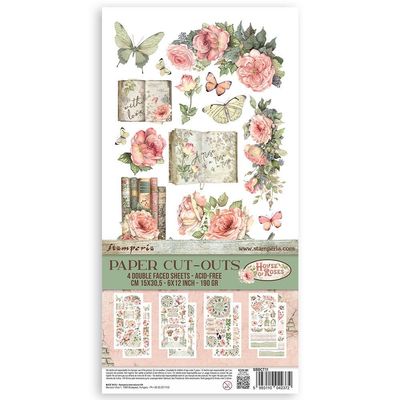 Stamperia - House of Roses - Double-sided Paper Cut Outs