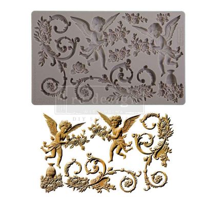 Prima Marketing - Finnabair Décor Mould - 5&quot;x8&quot; - Angelic Aura