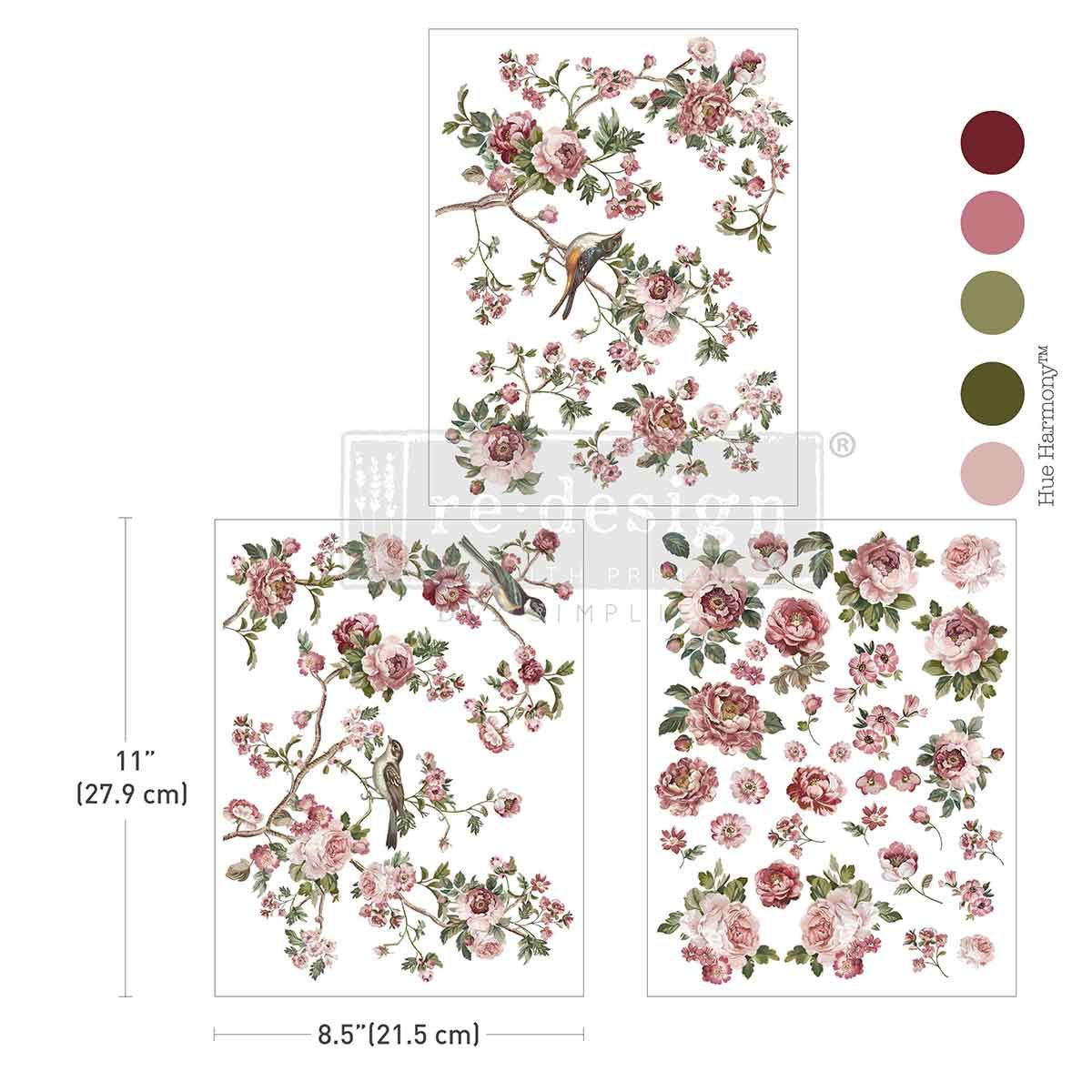 Prima Marketing - Re-Design - Middy Décor Transfers - The Enchanted Grove