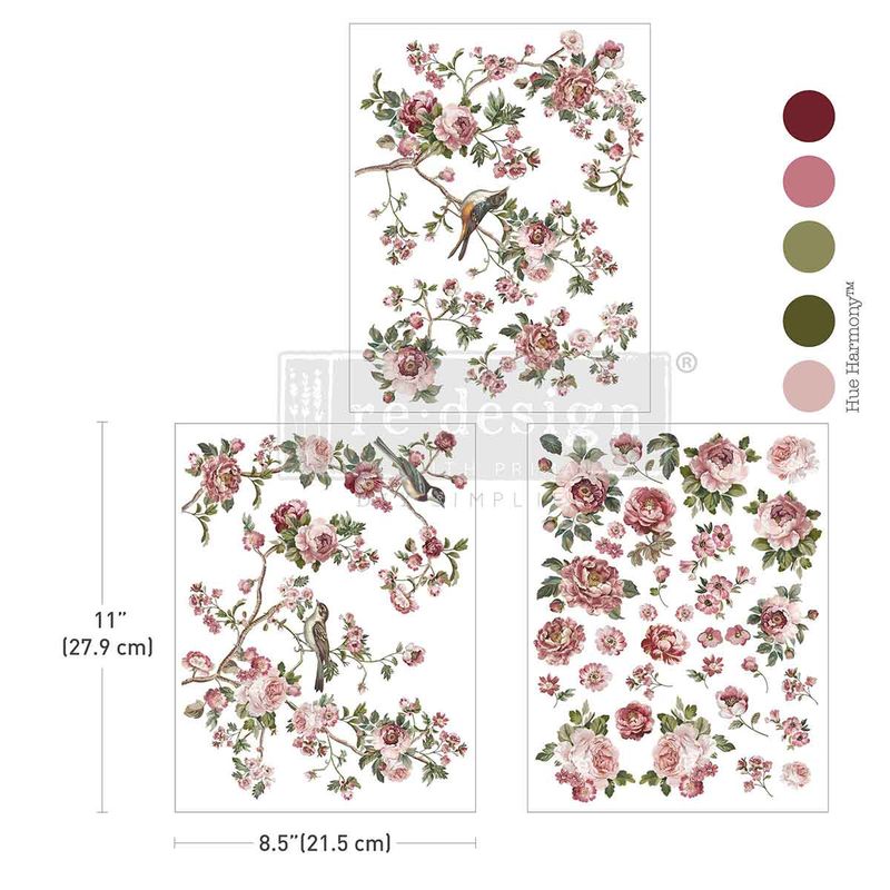 Prima Marketing - Re-Design - Middy Décor Transfers - The Enchanted Grove