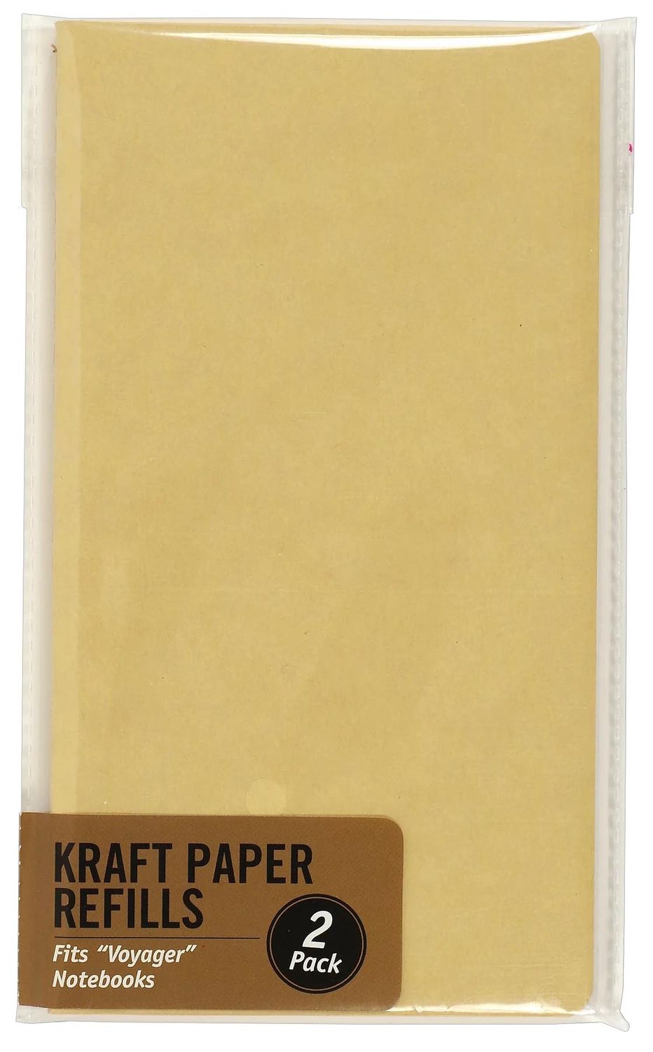 Peter Pauper Press - Voyager Notebook Refill - Kraft