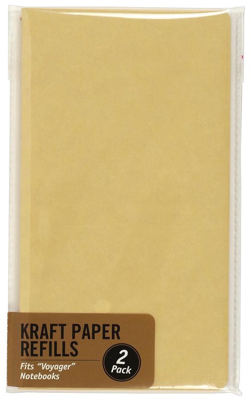 Peter Pauper Press - Voyager Notebook Refill - Kraft