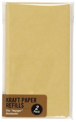 Peter Pauper Press - Voyager Notebook Refill - Kraft