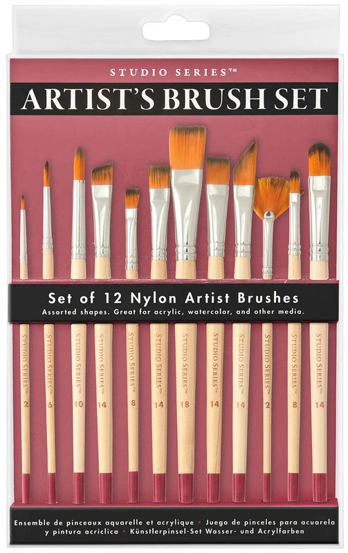 Peter Pauper Press - Studio Series - Artist Brush Set