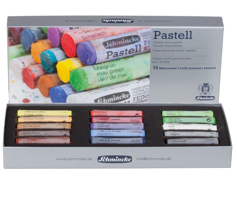 Schmincke - Pastels - 15 Multipurpose Set
