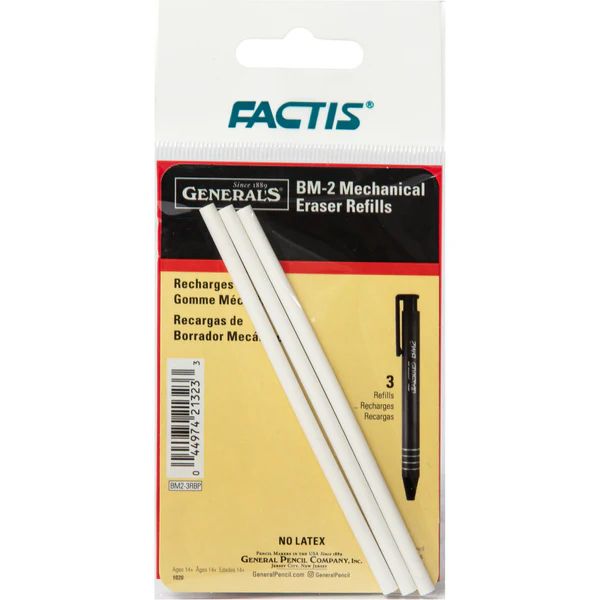 Factis - BM2 Eraser Pen Refills (pk 10)
