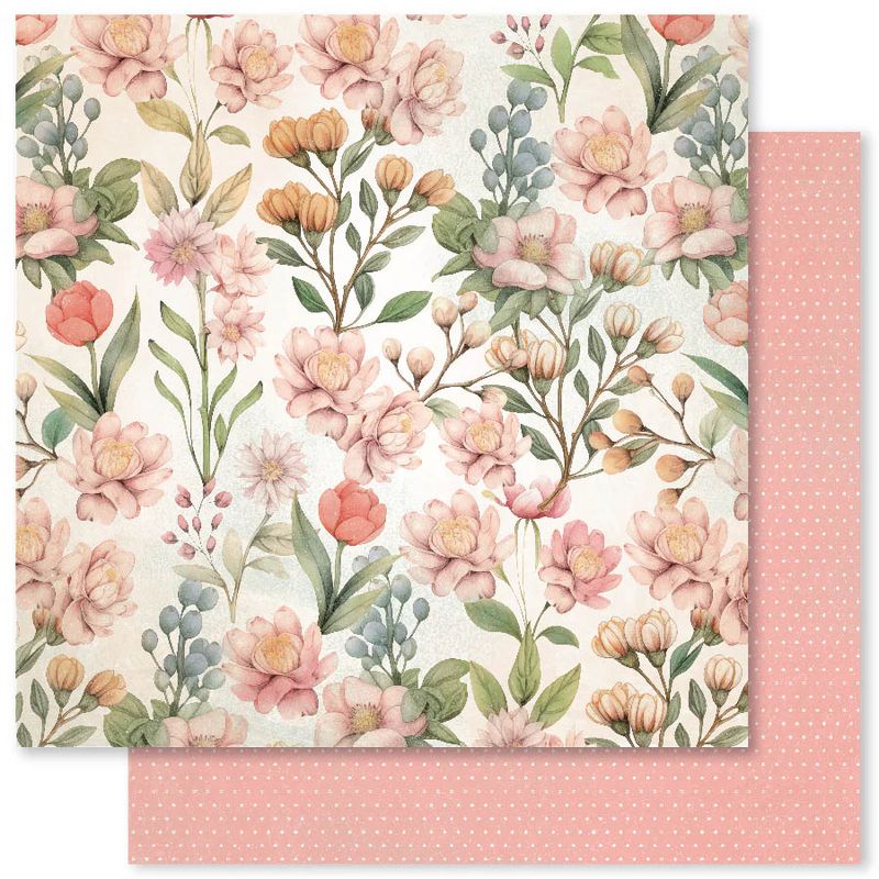 Paper Rose - 12"x12" Double-sided Paper - Easter Memories Basics - E