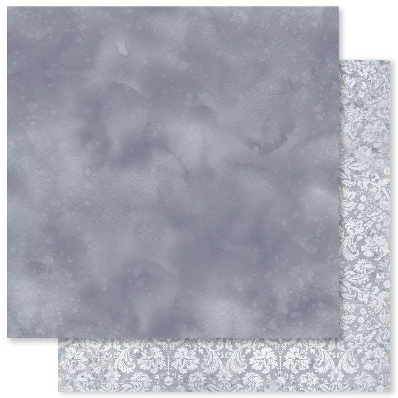 Paper Rose - 12"x12" Double-sided Paper - Wedding Blooms Textures - F