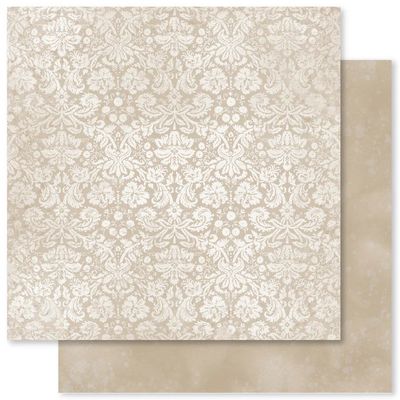 Paper Rose - 12&quot;x12&quot; Double-sided Paper - Wedding Blooms Textures - F