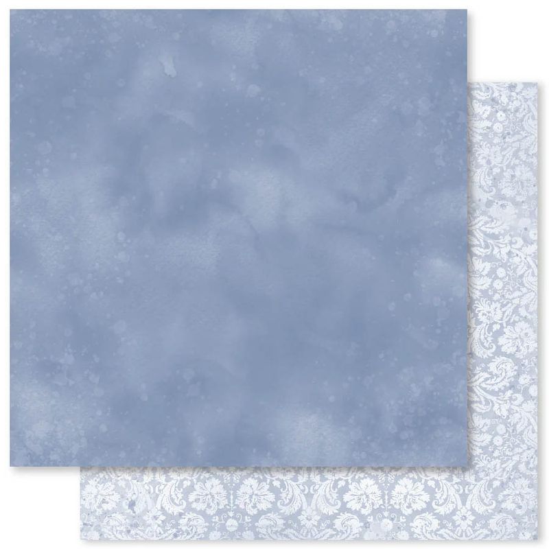 Paper Rose - 12"x12" Double-sided Paper - Wedding Blooms Textures - D
