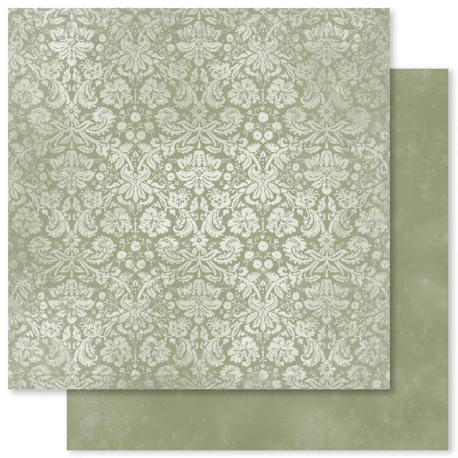 Paper Rose - 12&quot;x12&quot; Double-sided Paper - Wedding Blooms Textures - C
