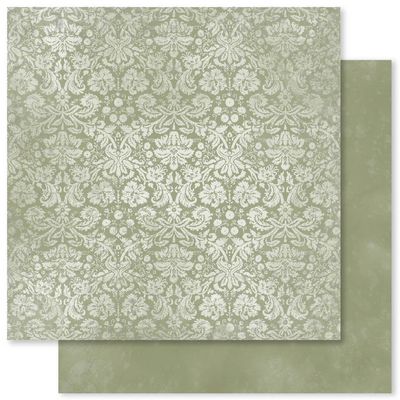 Paper Rose - 12&quot;x12&quot; Double-sided Paper - Wedding Blooms Textures - C