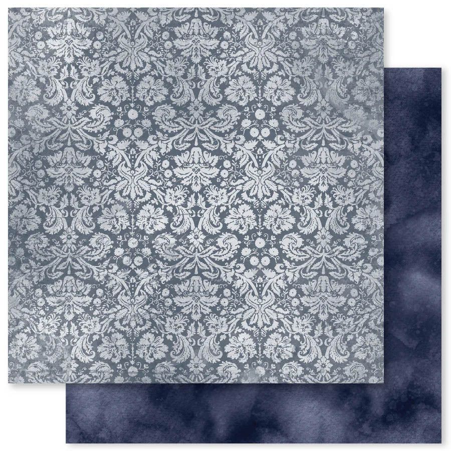 Paper Rose - 12&quot;x12&quot; Double-sided Paper - Wedding Blooms Textures - A