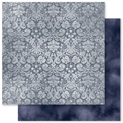 Paper Rose - 12&quot;x12&quot; Double-sided Paper - Wedding Blooms Textures - A