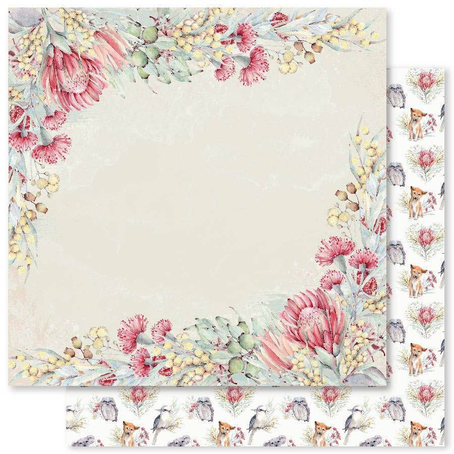 Paper Rose - 12&quot;x12&quot; Double-sided Paper - Nature Stroll - E