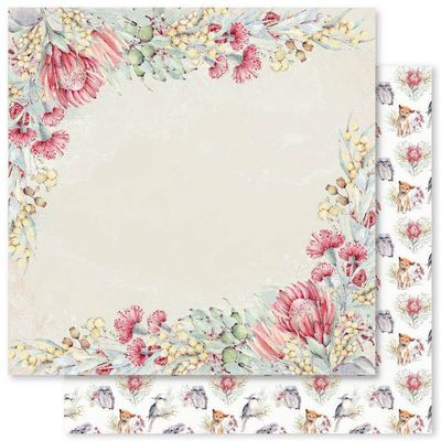 Paper Rose - 12&quot;x12&quot; Double-sided Paper - Nature Stroll - E