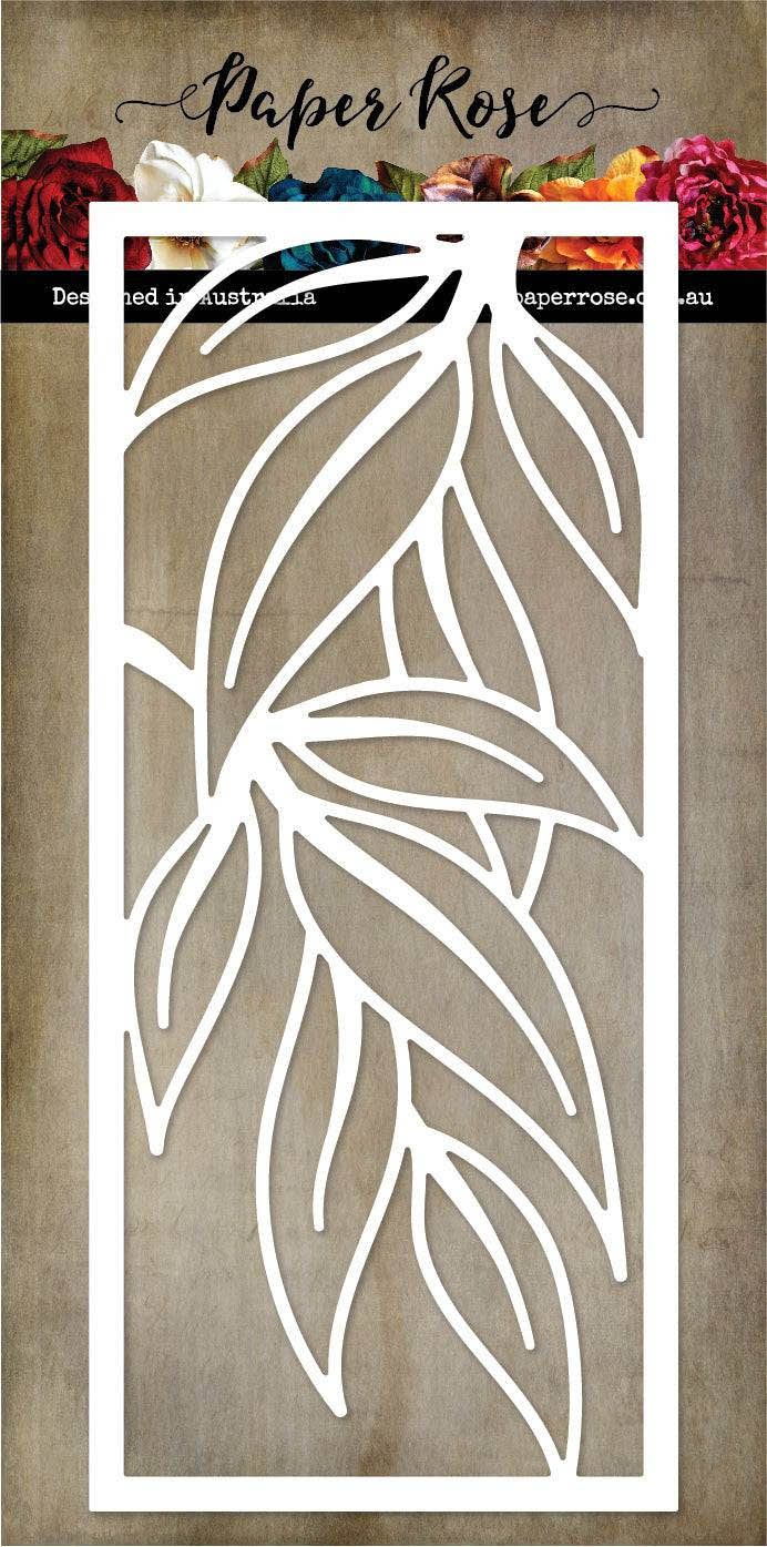 Paper Rose - Cutting Die - Slimline Gum Leaf