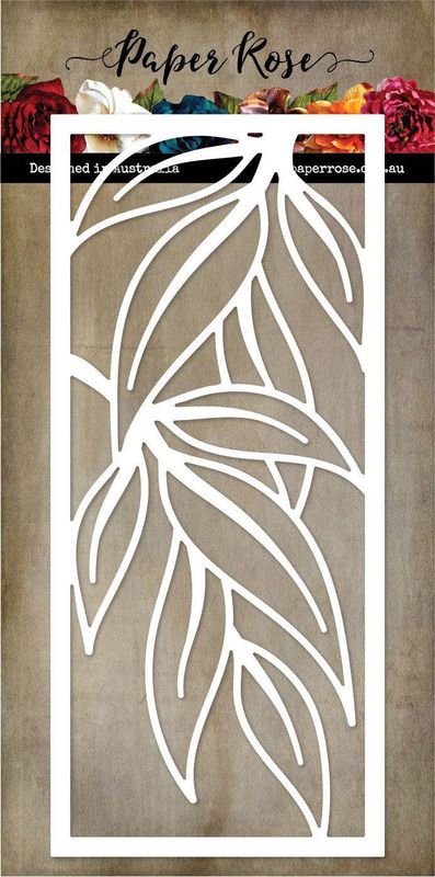 Paper Rose - Cutting Die - Slimline Gum Leaf
