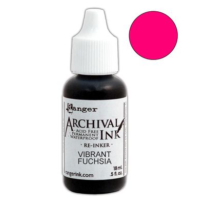Ranger - Archival Ink - Reinker - Vibrant Fuchsia