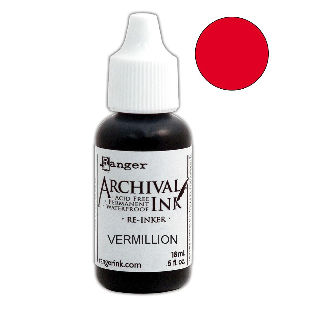 Ranger - Archival Ink - Reinker - Vermillion