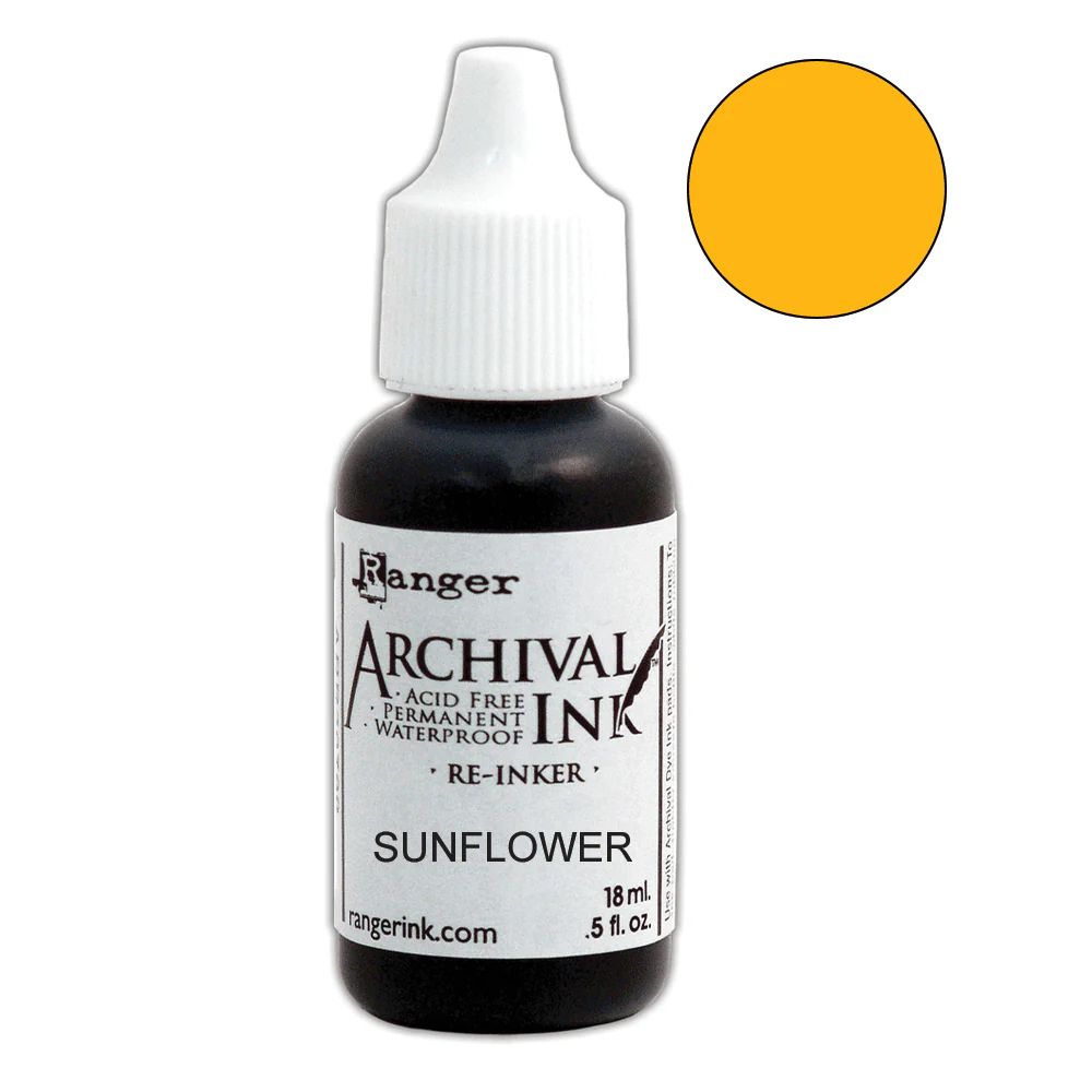 Ranger - Archival Ink - Reinker - Sunflower