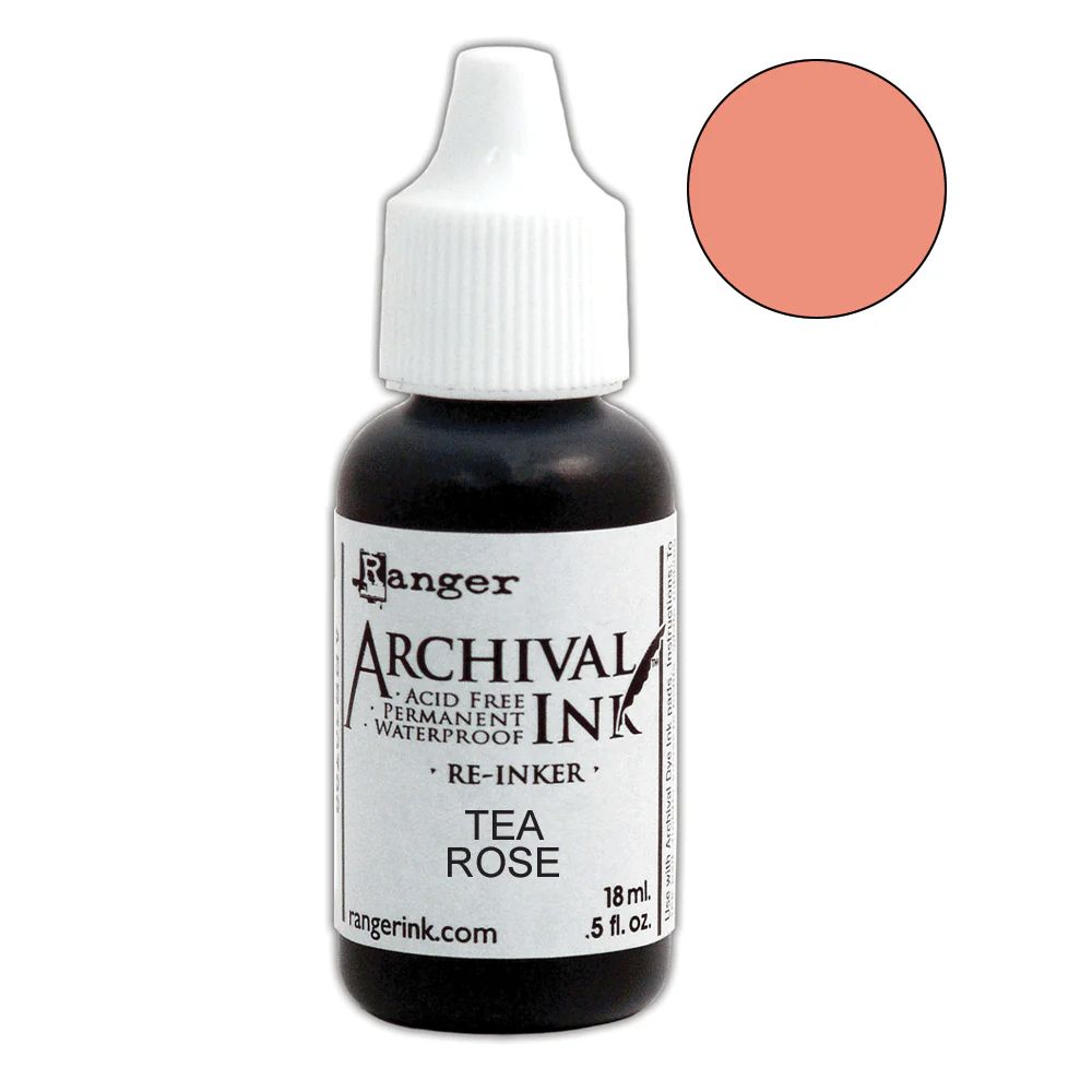 Ranger - Archival Ink - Reinker - Tea Rose