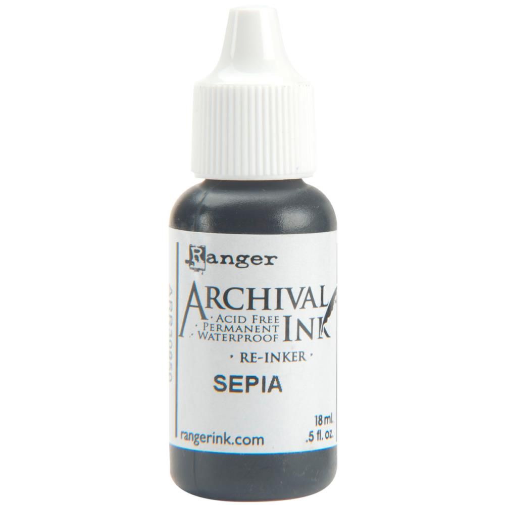 Ranger - Archival Ink - Reinker - Sepia