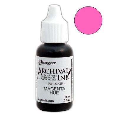 Ranger - Archival Ink - Reinker - Magenta Hue