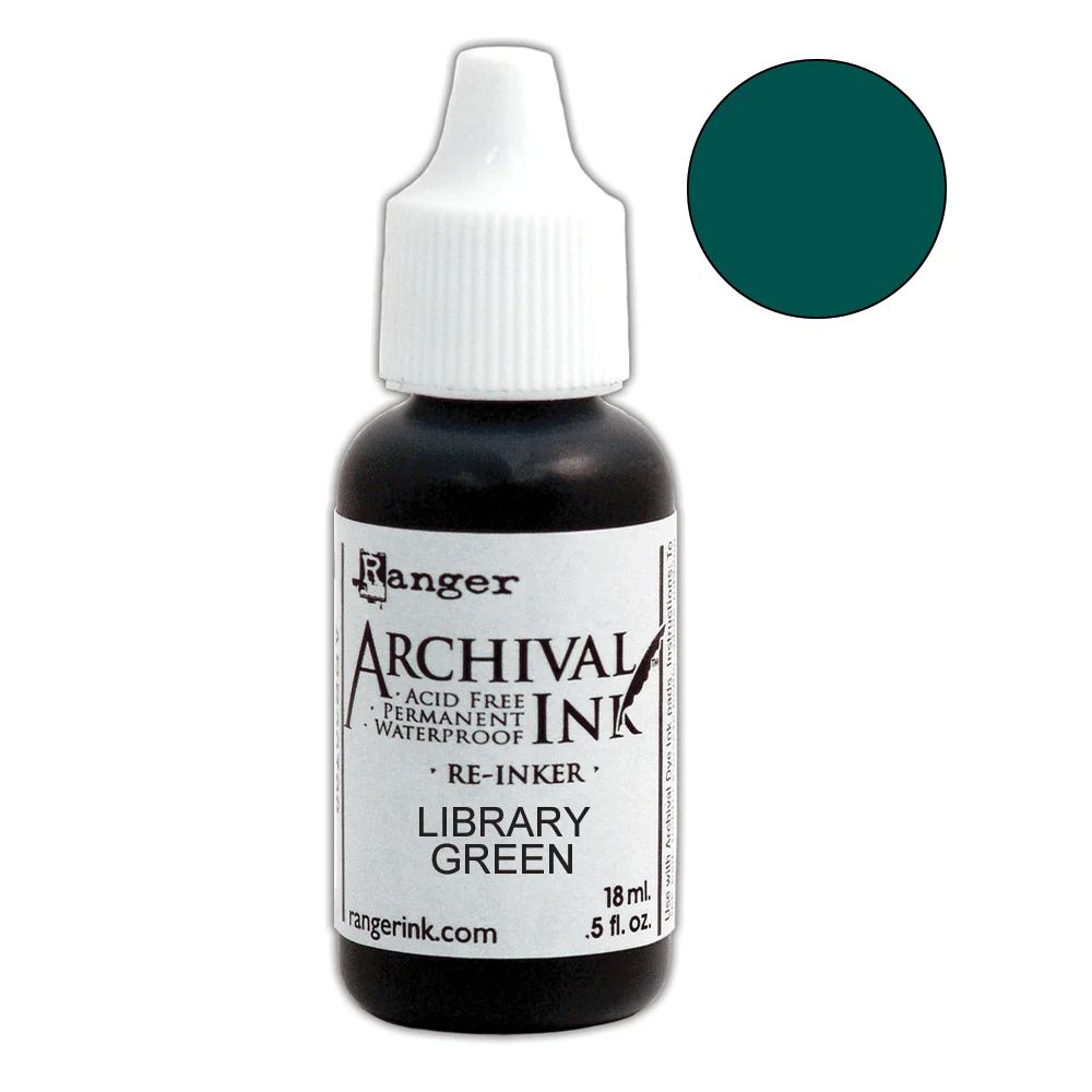 Ranger - Archival Ink - Reinker - Library Green