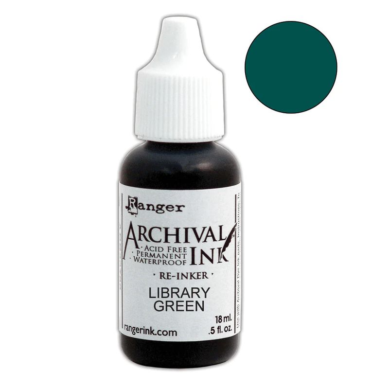 Ranger - Archival Ink - Reinker - Library Green
