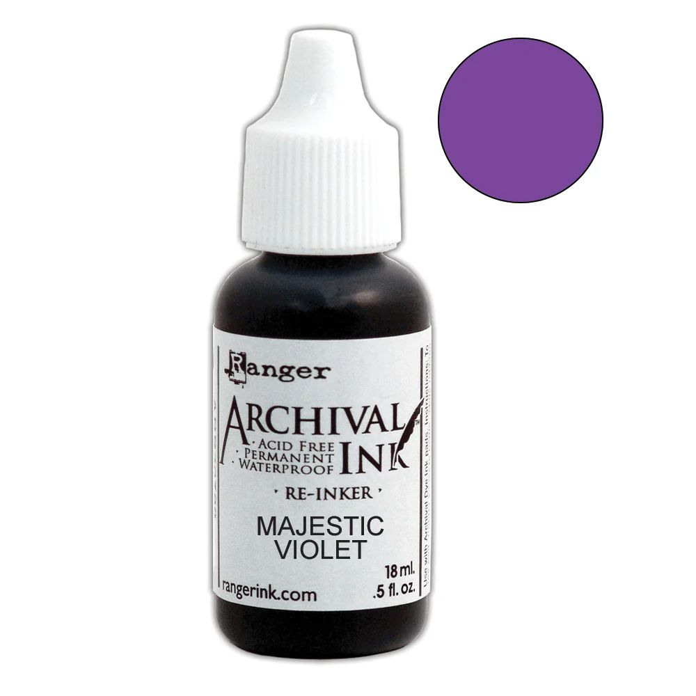 Ranger - Archival Ink - Reinker - Majestic Violet