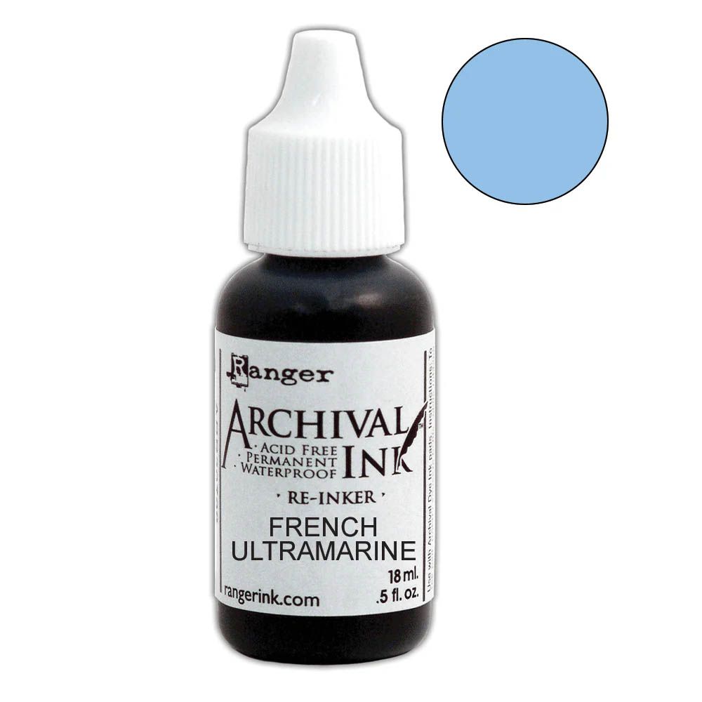 Ranger - Archival Ink - Reinker - French Ultramarine