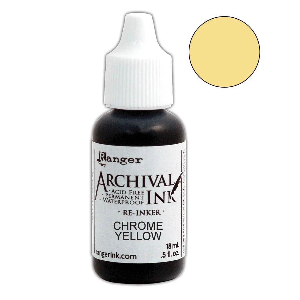 Ranger - Archival Ink - Reinker - Chrome Yellow